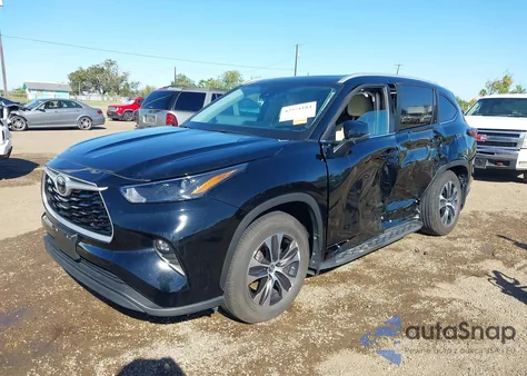 2024 Toyota Highlander Xle из США, поврежденный, VIN 5TDKDRAH0RS545051